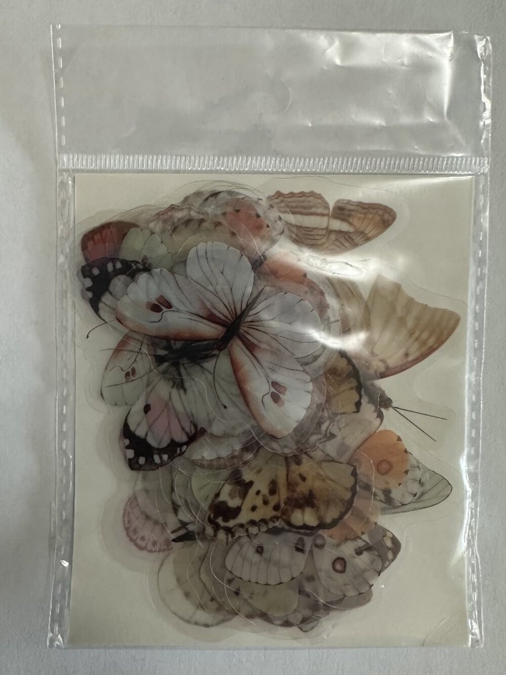 Neutral Butterfly Sticker Pack